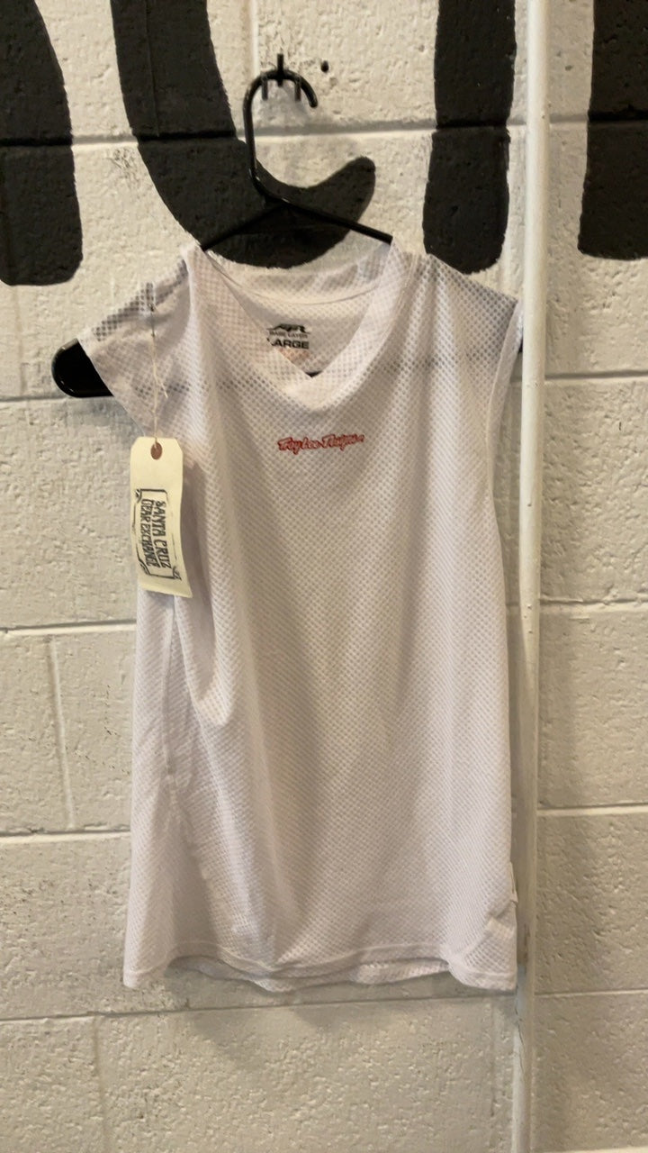 Troy Lee Designs Tank Top L White