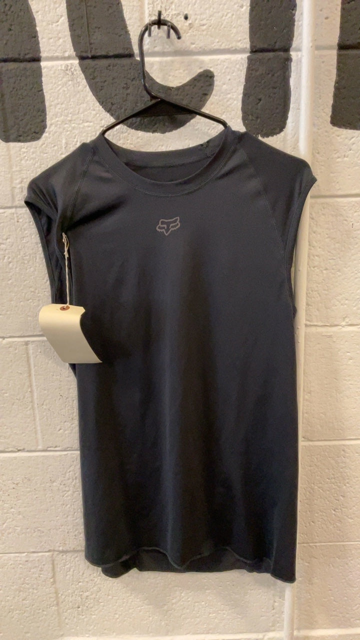 Fox Tank Top Black