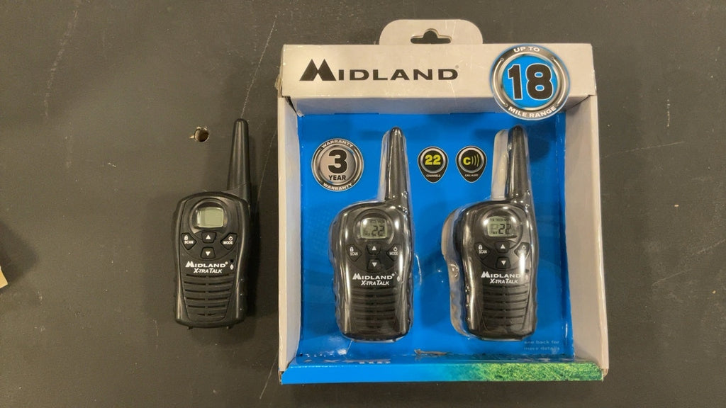 Midland Two Way Radio Black LXT118 (3 Radios)