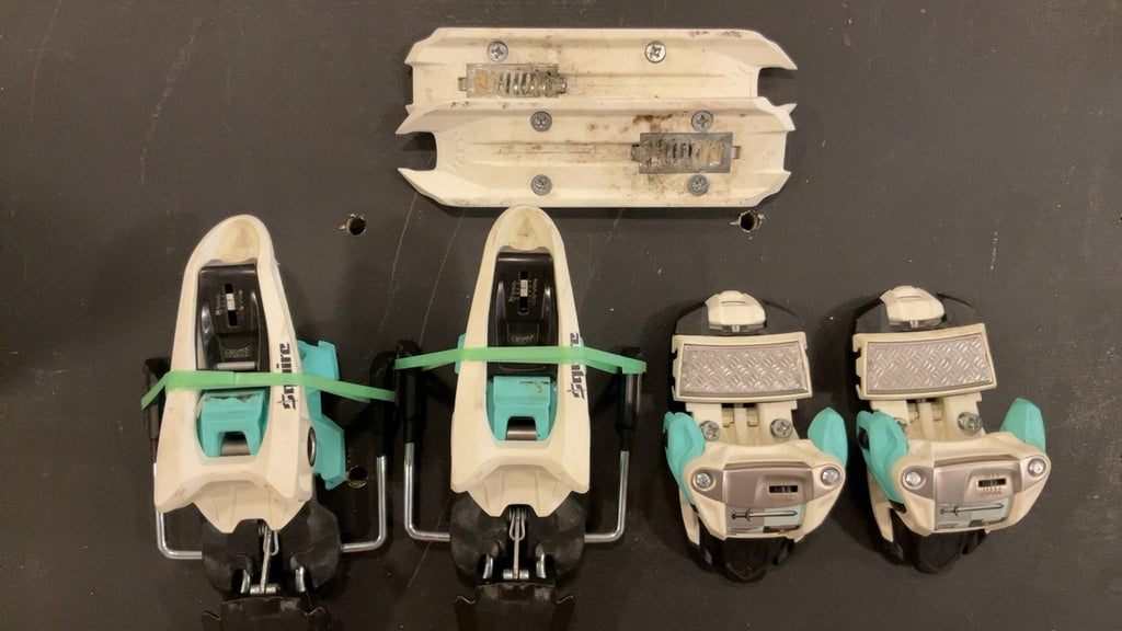 Marker Bindings (Ski) Teal/White Squire
