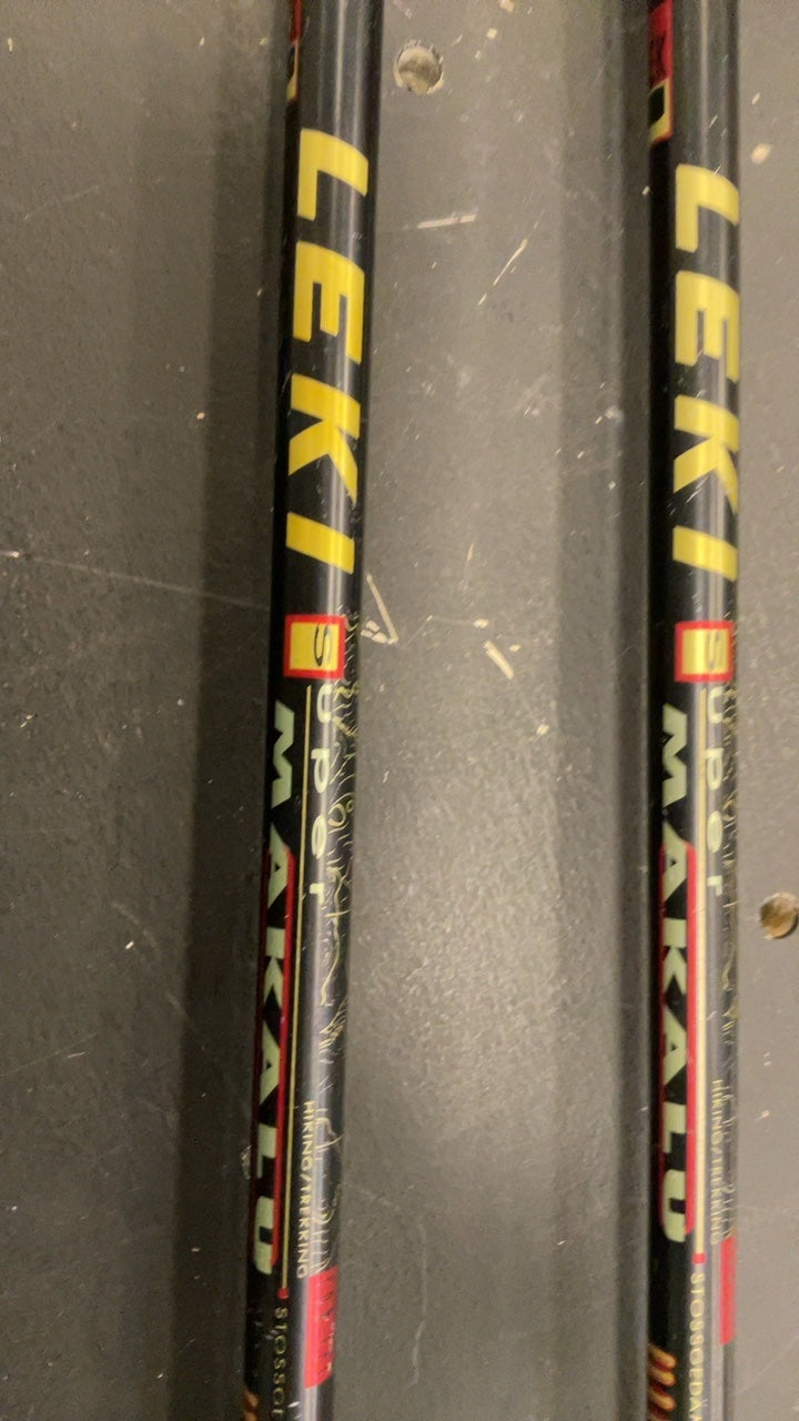 Leki Poles (Trekking) Black Super Makalu