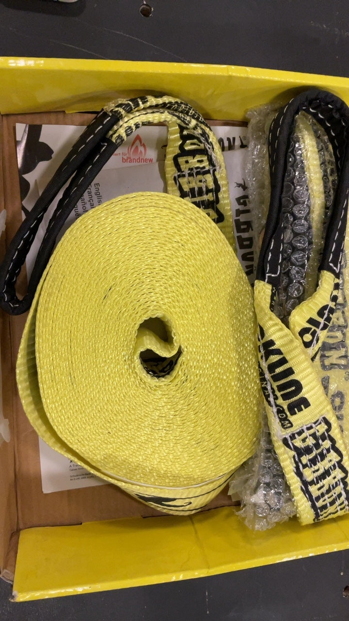 Gibbon Slackline 49ft-15m Yellow