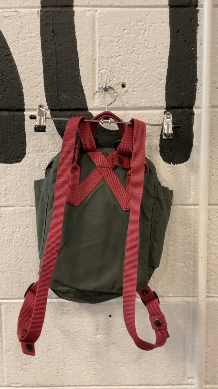 Rjallraven Kanken Backpack Grey/Red Mini