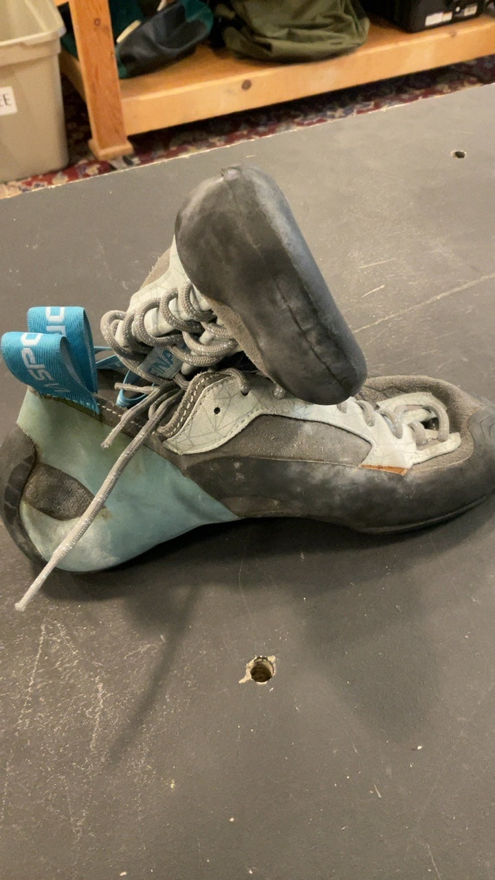 La Sportiva Shoes (Climbing) Grey/Blue Finale