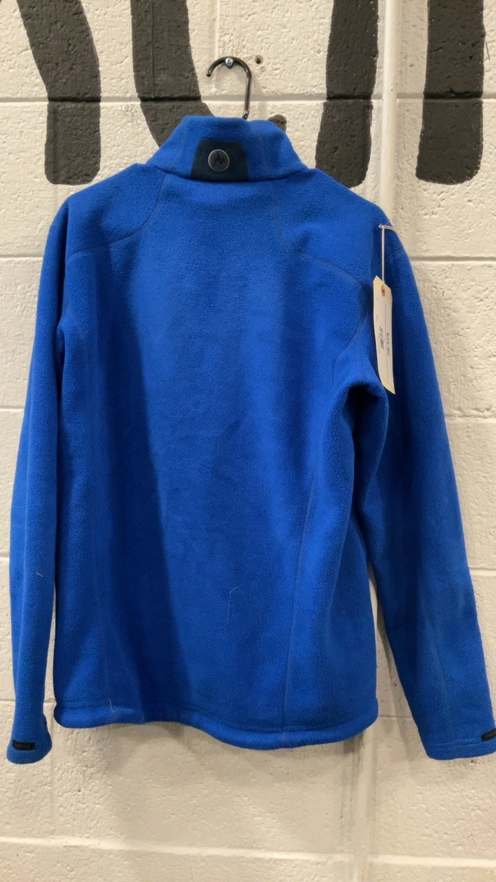 Marmot Fleece Jacket (Full-Zip) (No Hood) M Blue