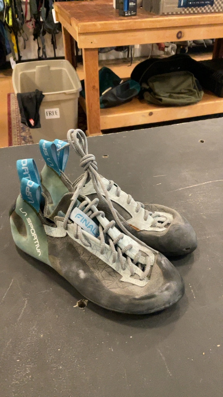 La Sportiva Shoes (Climbing) Grey/Blue Finale