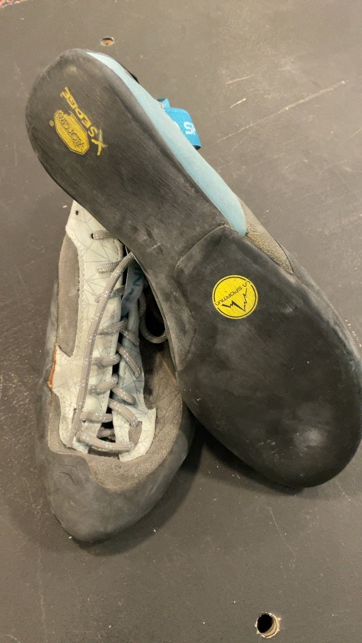 La Sportiva Shoes (Climbing) Grey/Blue Finale