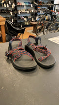 Chaco Sandals Womens 9 Black/Red