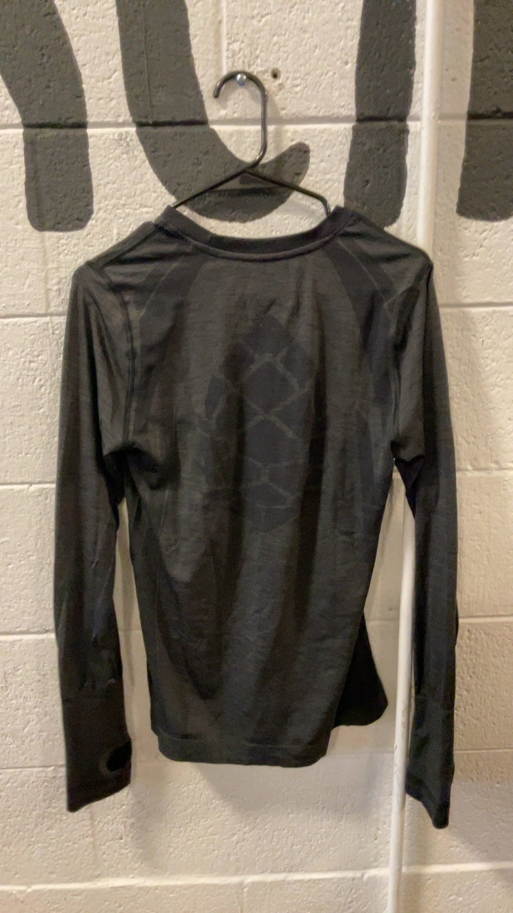 Stio Basis Seamless Tech Crew Longsleeve W's M Black