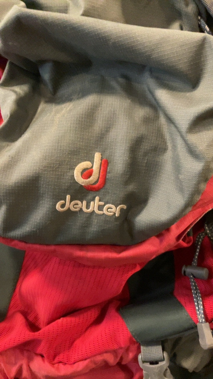 Deuter Backpack Adjustable Red Act Lite 75+10L