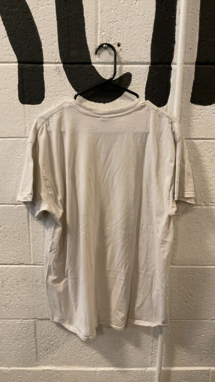 Middlebury College Snow Bowl Ski Patrol T-Shirt L White