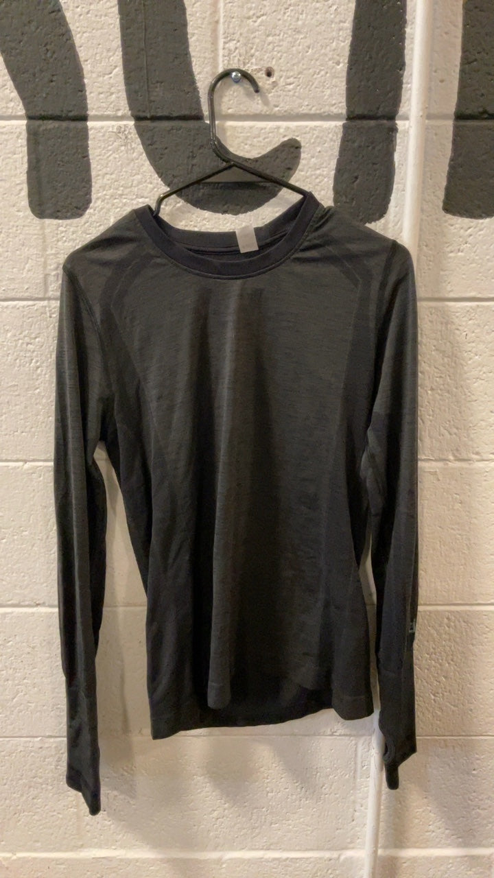 Stio Basis Seamless Tech Crew Longsleeve W's M Black