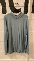Free Fly Sun Hoodie Men's M Bamboo Blue