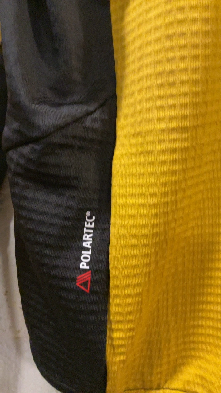 Montura Jacket Men's M Yellow/Black Grid