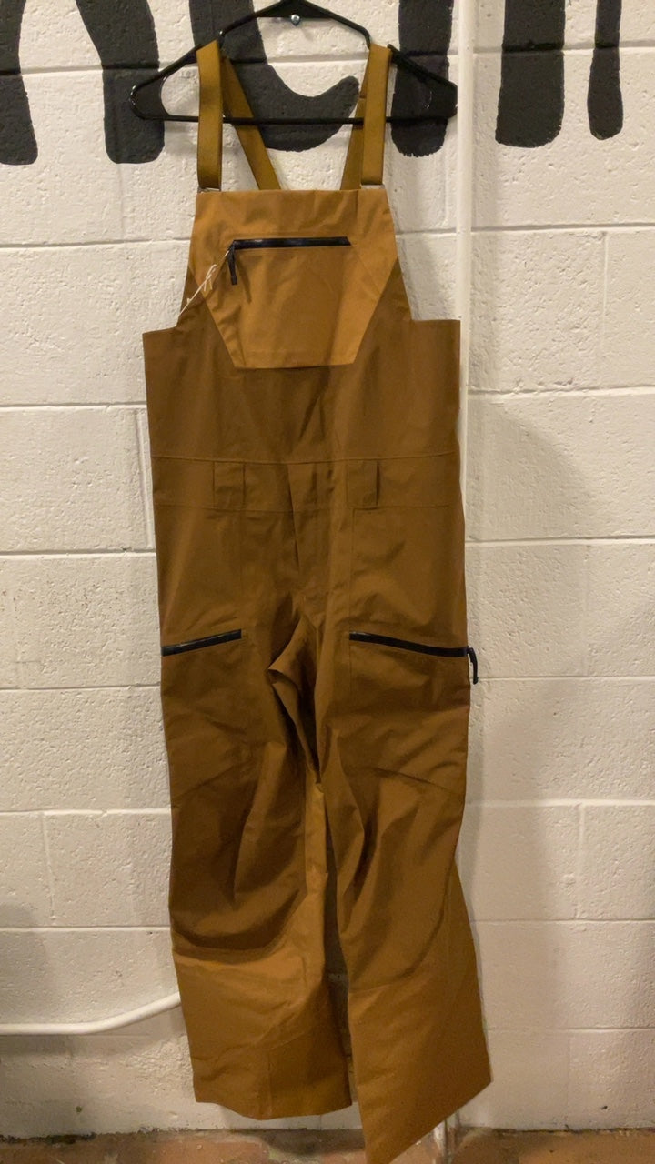 Arcteryx Bib (Snow) Men's XS Brown GTX Sabre