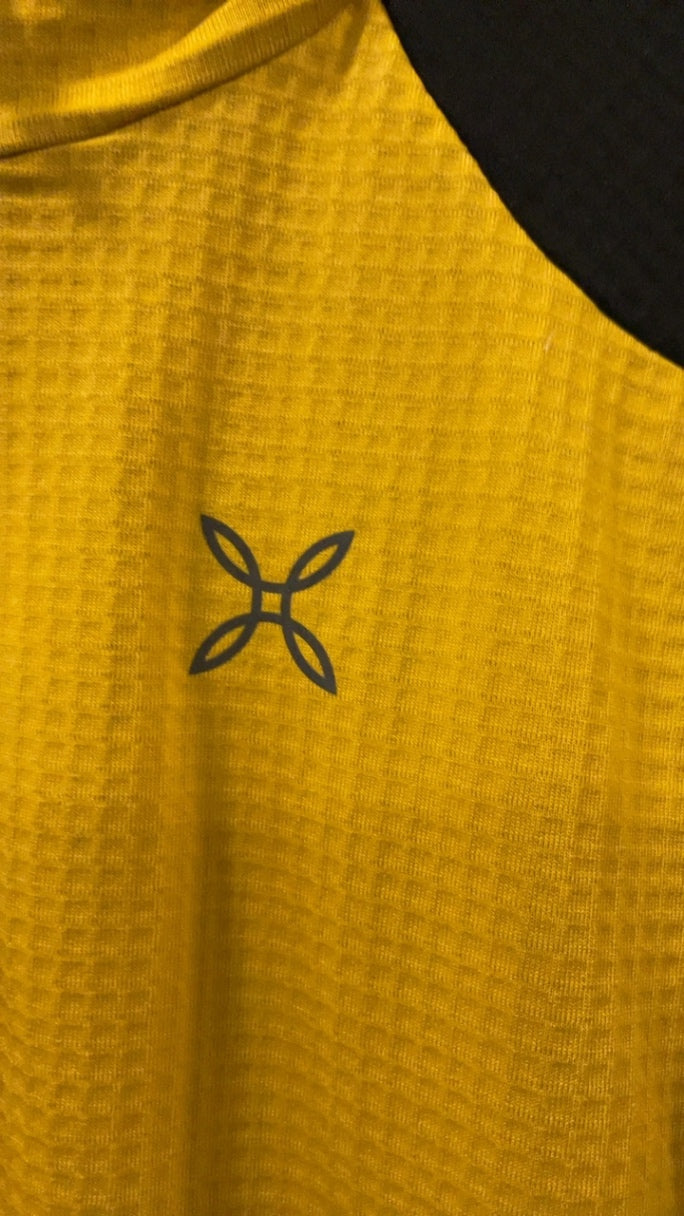 Montura Jacket Men's M Yellow/Black Grid