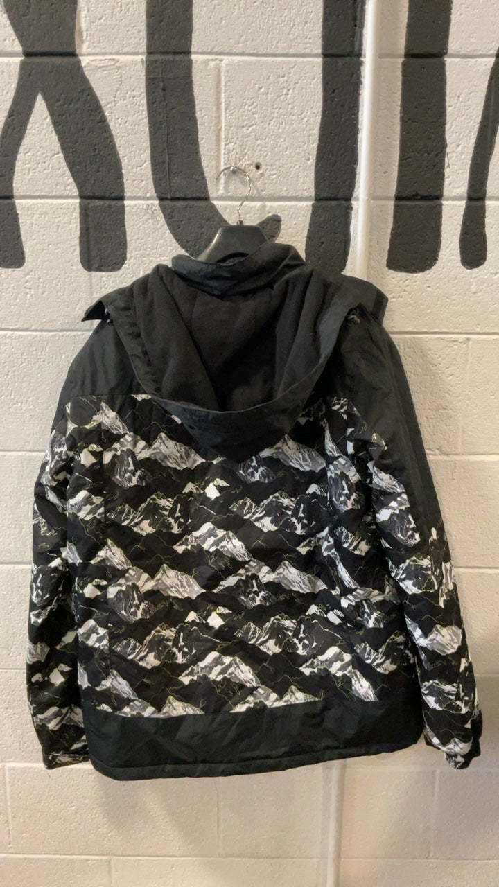 Mountain Warehouse Jacket (Snow) L Black/White Mountain