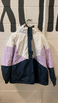 Mountain Warehouse Jacket (Snow) US 12 White/Purple/Blue