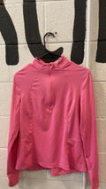 Spyder Athletic Jacket (Quarter-Zip) (No Hood) Womens M Pink
