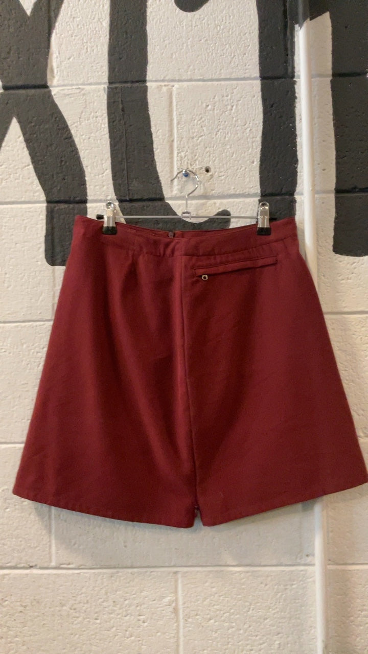 Patagonia Skirt Womens 8 Maroon