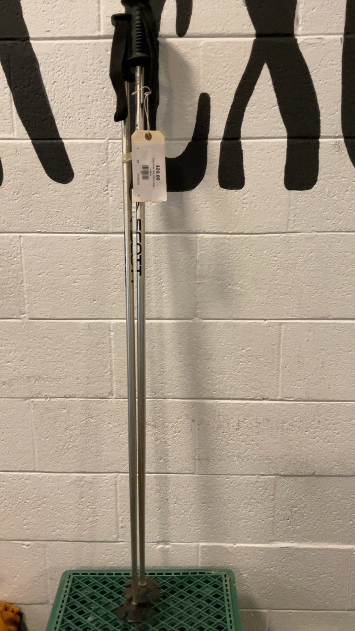 Scott Poles (Ski) 130cm Gray