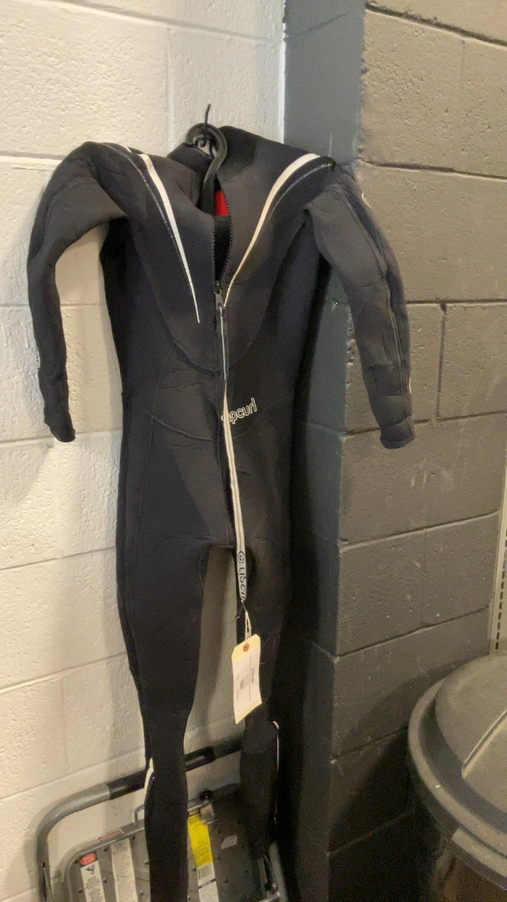 Ripcurl Fireskin 5/3mm Wetsuit Women's 8 Black/White