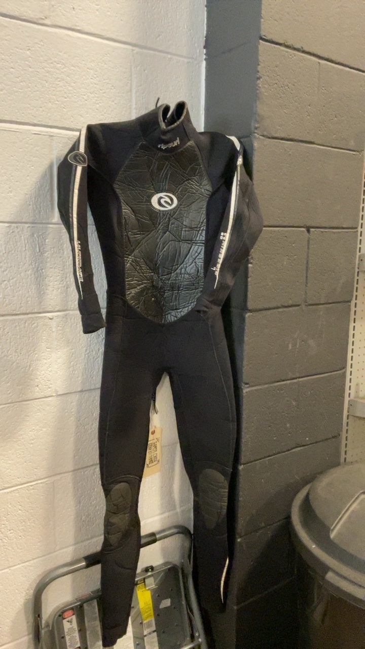 Ripcurl Fireskin 5/3mm Wetsuit Women's 8 Black/White
