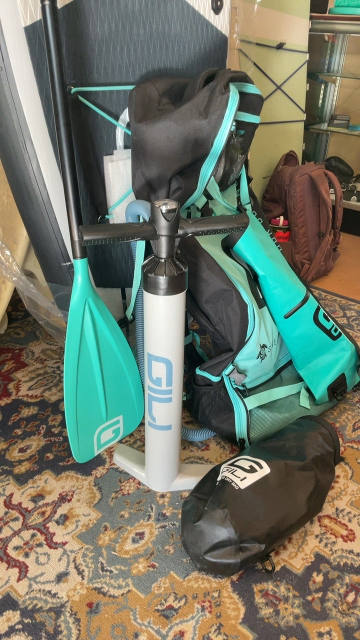 Gili Paddle Board (With Bag and Pump) 10'6 White/Blue